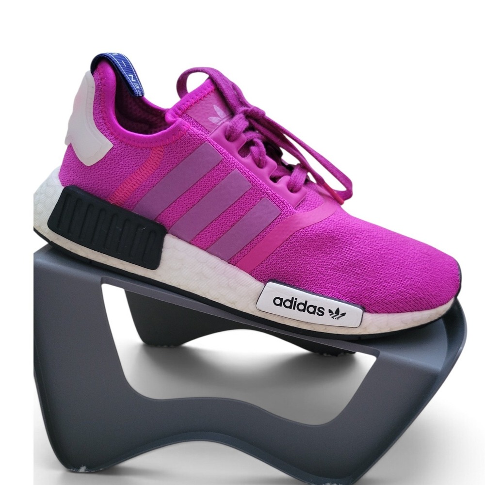 Adidas NMD R1 Vivid Shock Pink Womens 6 Boost Sneakers BD8027